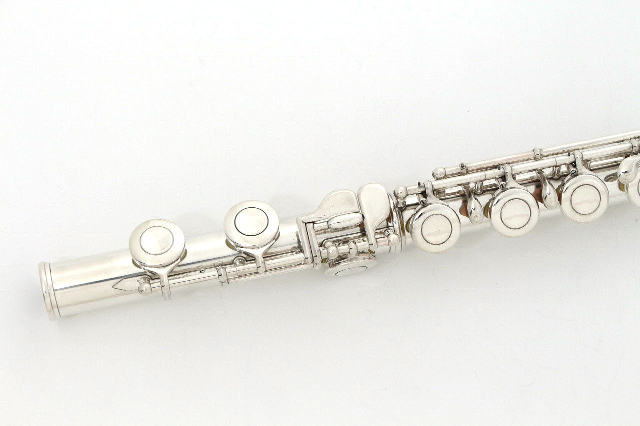 [SN 22858] USED MURAMATSU / All silver flute STANDARD CC, all tampos replaced [09]
