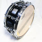 USED YAMAHA / Maple Custom Abusolute ASD0545 SOLID BLACK 14x5.5 Yamaha Snare Drum [08]