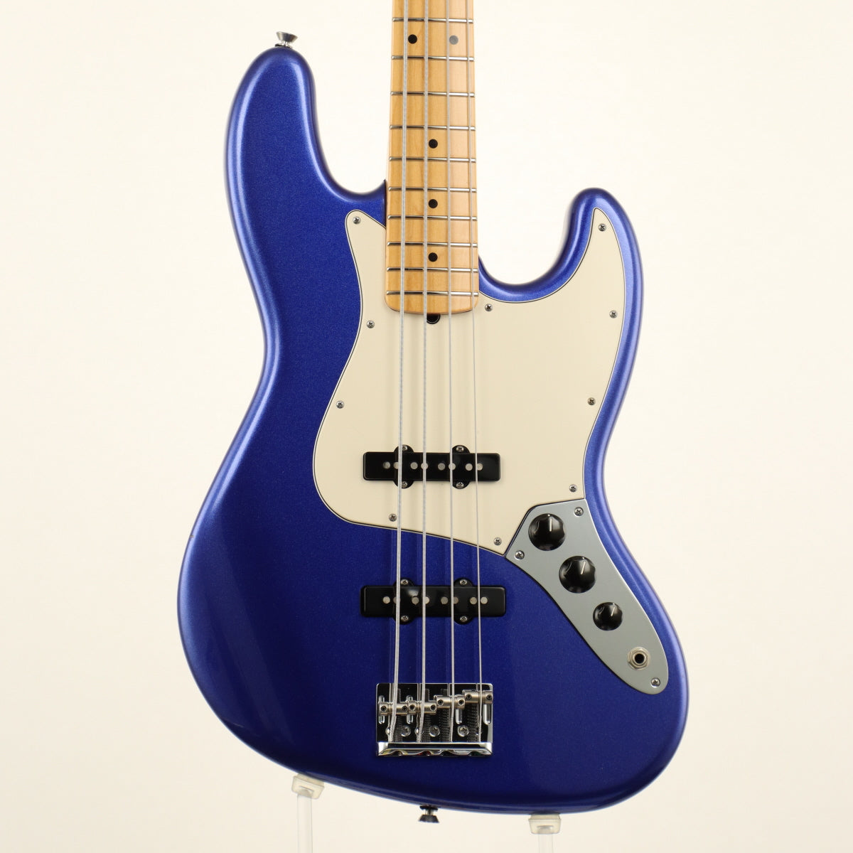 USED Fender / American Standard Jazz Bass Mystic Blue – Ishibashi