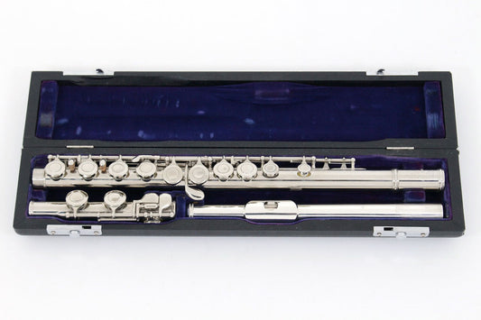 [SN 19480] USED SANKYO / Silver head flute ETUDE Sankyo [09]