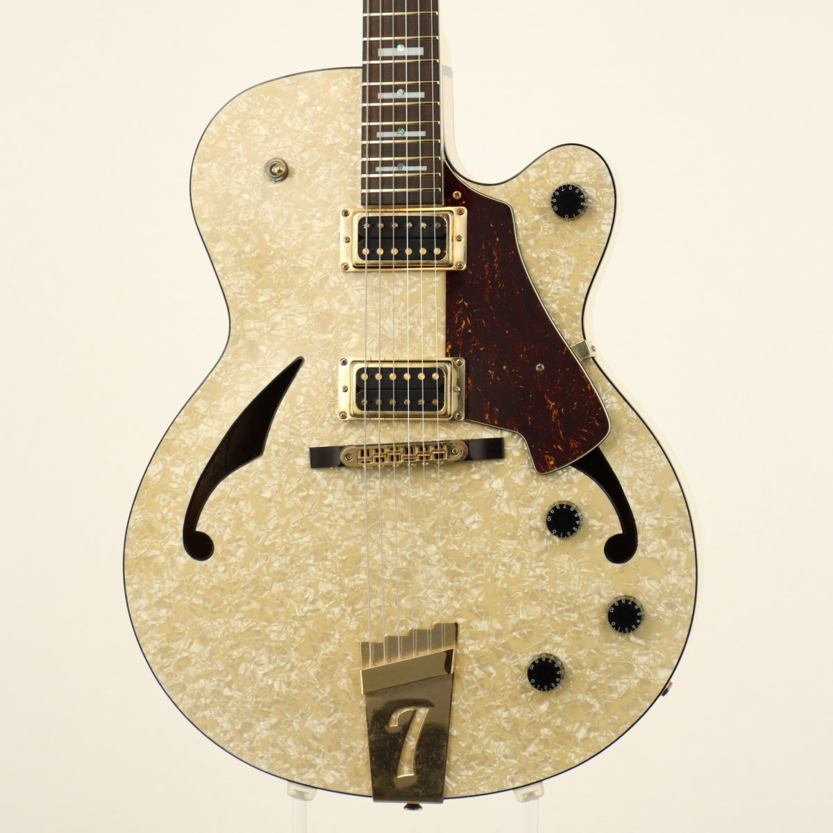[SN 130376] USED Italia Guitars Italia Guitars / Torino 15th Anniversary White Pearloid [20]