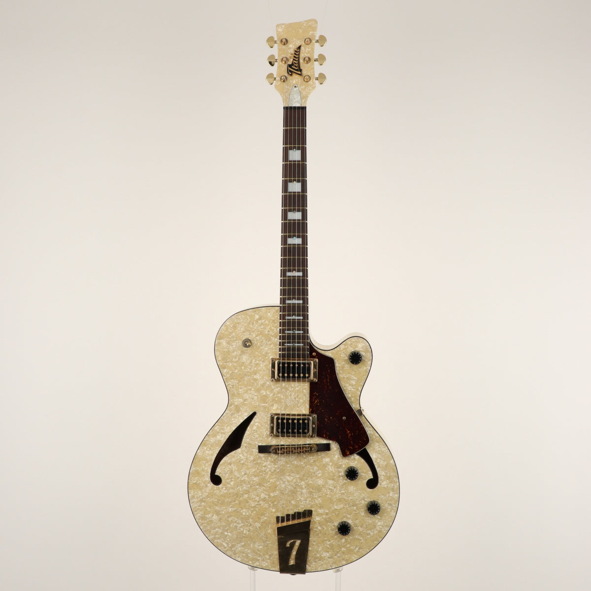 [SN 130376] USED Italia Guitars Italia Guitars / Torino 15th Anniversary White Pearloid [20]