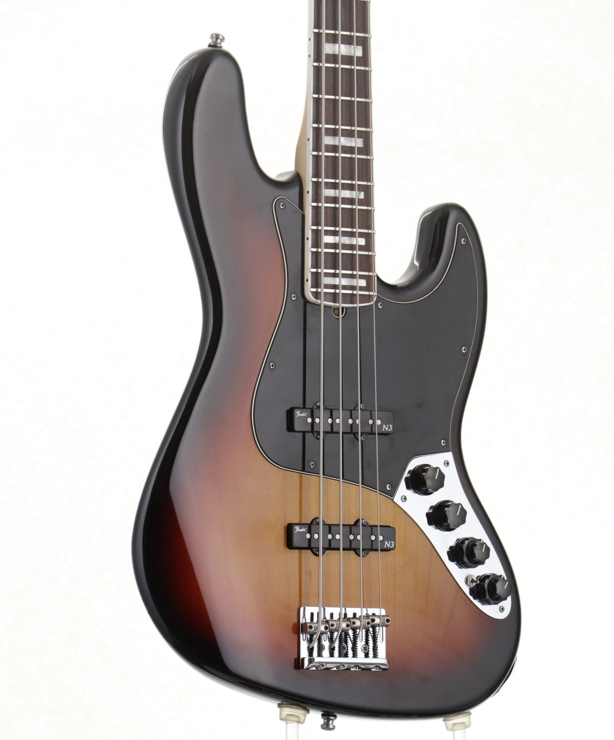 [SN US13007169] USED FENDER USA / American Deluxe Jazz Bass 3Color Sunburst Electric Bass [10]