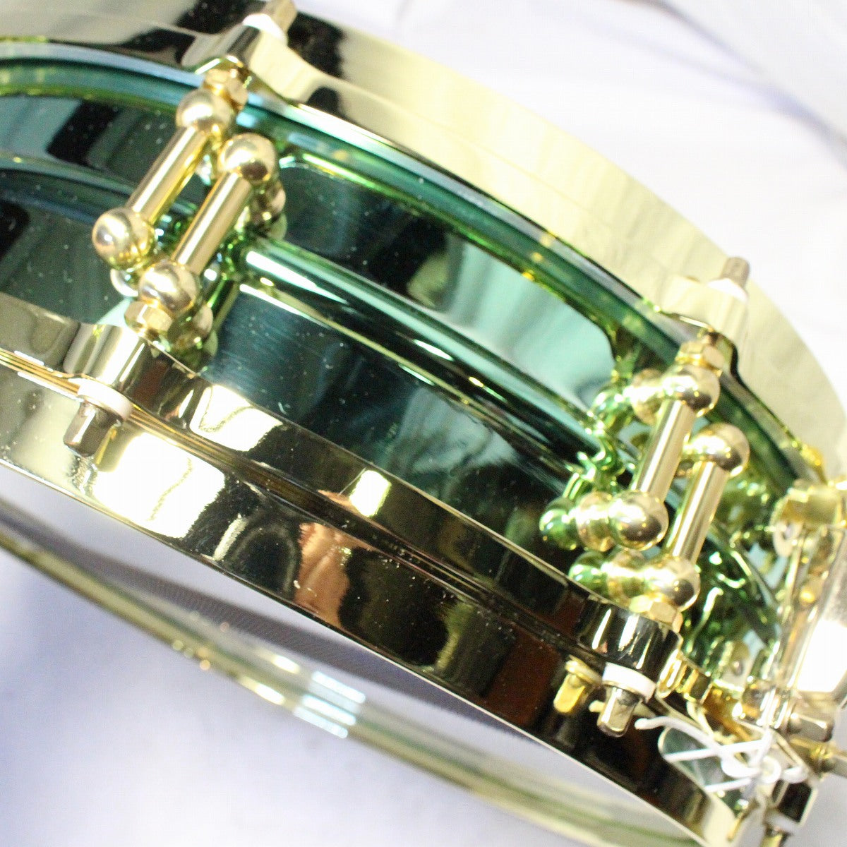 USED LUDWIG / LW0414CP Carl Permer "VENUS" 14x3.7 radic brass snare drum [08]