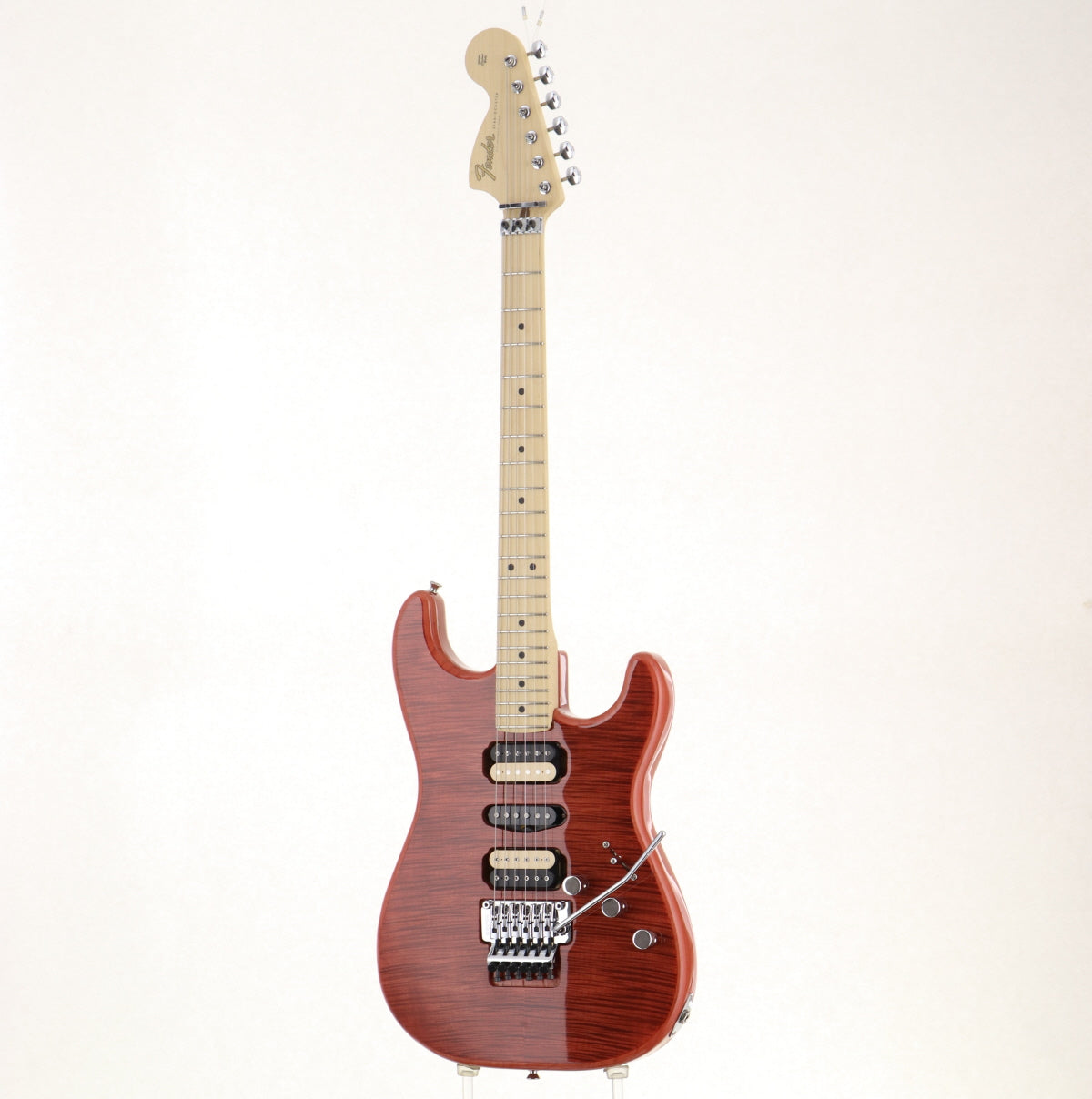 [SN JD22018841] USED FENDER / Michiya Haruhata Stratocaster Trans Pink 2022 [05]