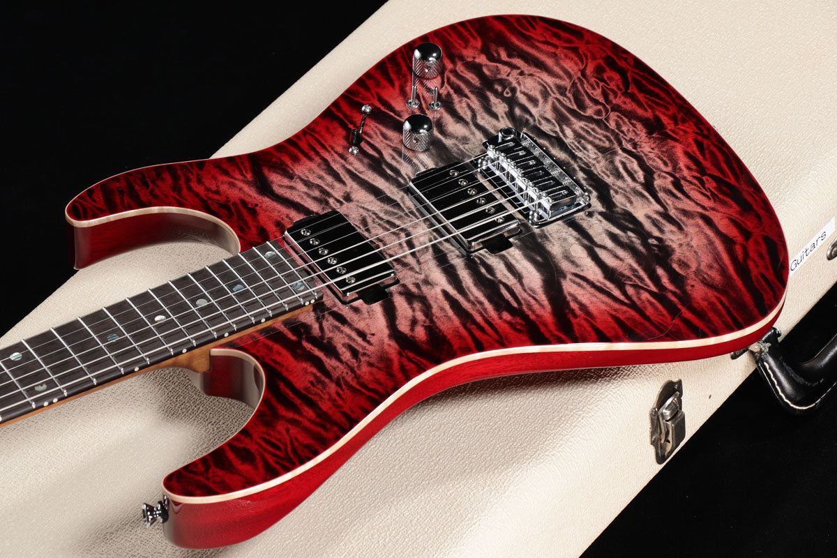 [SN 032513] USED TS GUITARS / Custom Order DST-Pro24 Selected 5A Ouilt Maple Top Black Red Burst [05]