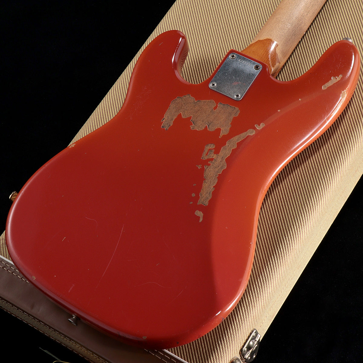 [SN R35138] USED FENDER CUSTOM SHOP / Pino Palladino Signature Precision Bass Relic Fiesta Red over Desert Sand [05]