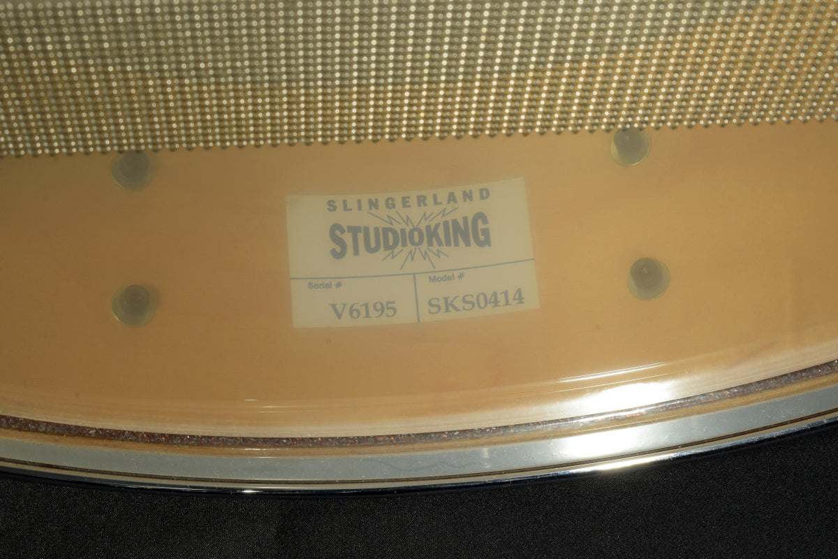 [SN V6195] USED Silngerland Slingerland / STUDIO KING SKS0414 [20]