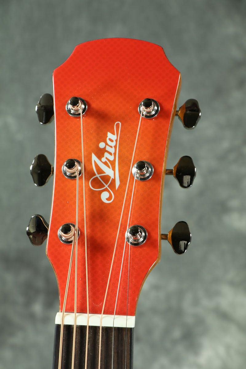 USED ARIA / ARIA-151SM SUPER MARIO Mini Acoustic Guitar Body Mini Guitar Acoustic Guitar Aria Folk Guitar [11]
