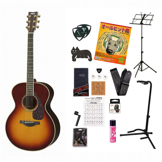 YAMAHA / LJ16BS ARE 17-piece beginner's set for acoustic guitar playing [80]